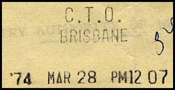 CTO unframed 1974